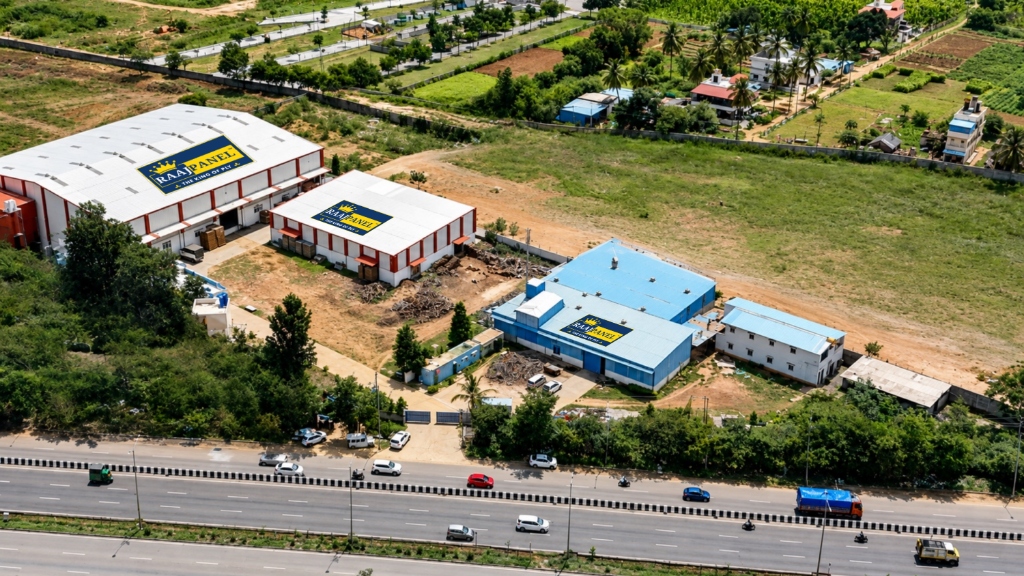 Modern automated RAAJPANEL manufacturing facility